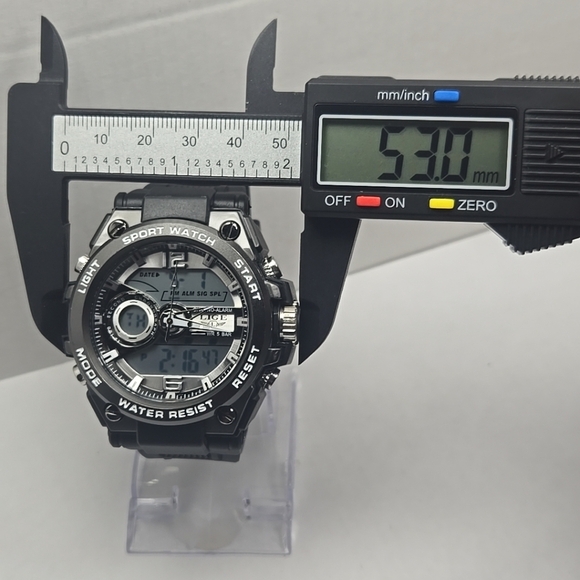 Men's LIGE Dream Digi Ana Chronograph Watch New Battery Month Day Date Alarm - Picture 4 of 11